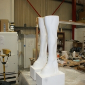 milled front legs